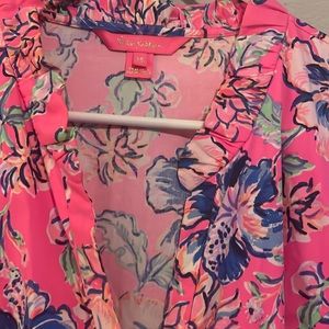 Lilly Pulitzer size 16 Maxi Dress worn once.